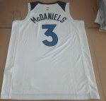 NBA 3 McDANIELS Minnesota Timberwolves Maillot blanc